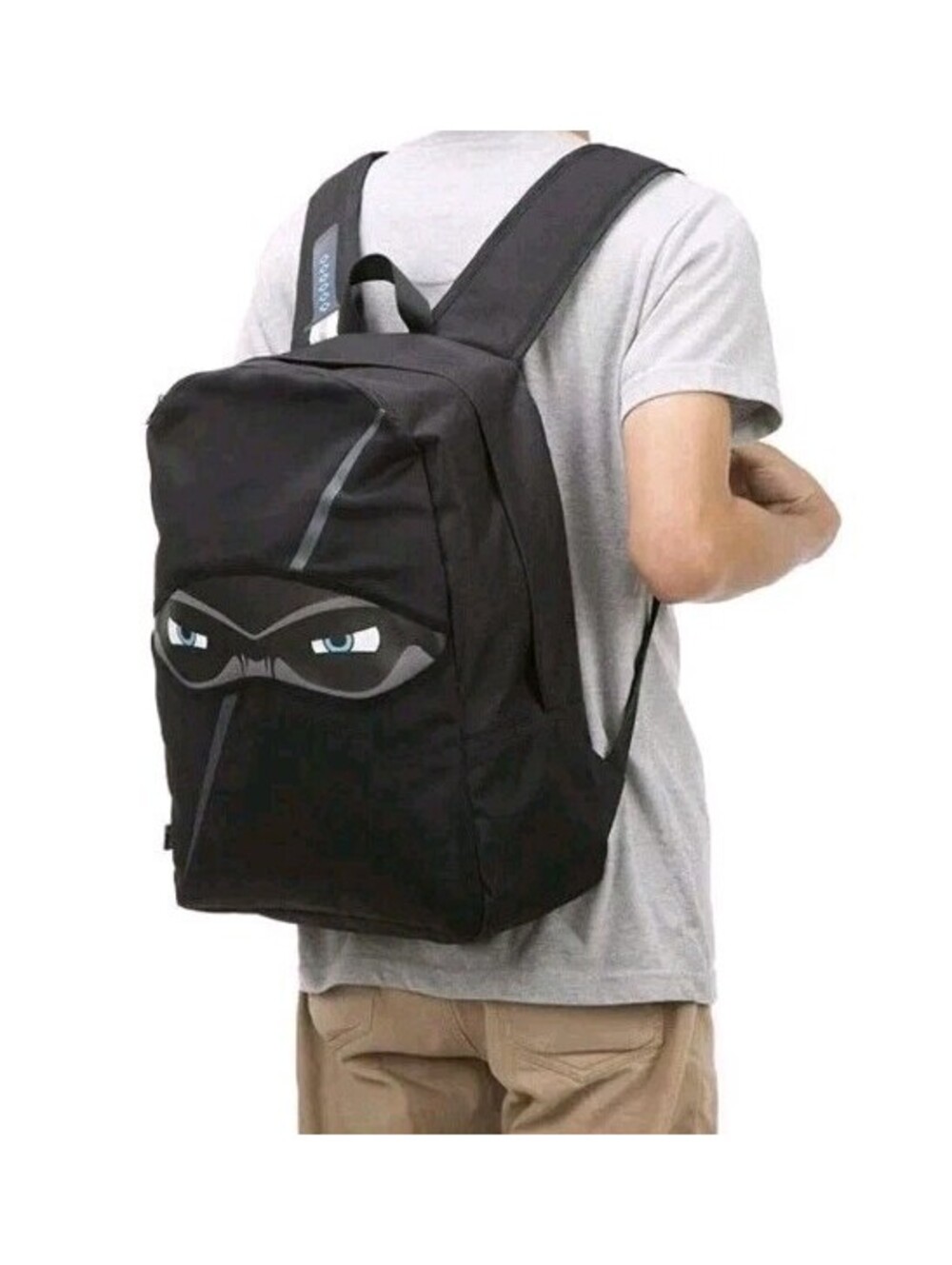 NEW Ninja Backpack by Zipit Fits 14" Laptop Black Ninja Elem/Middle School